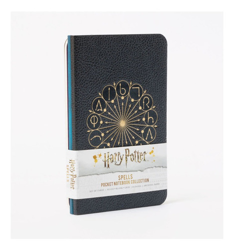 LIBRO HARRY POTTER SPELLS POCKET NOTEBOOK COLLECTION (SET OF 3) INSIGHT EDITIONS - 1