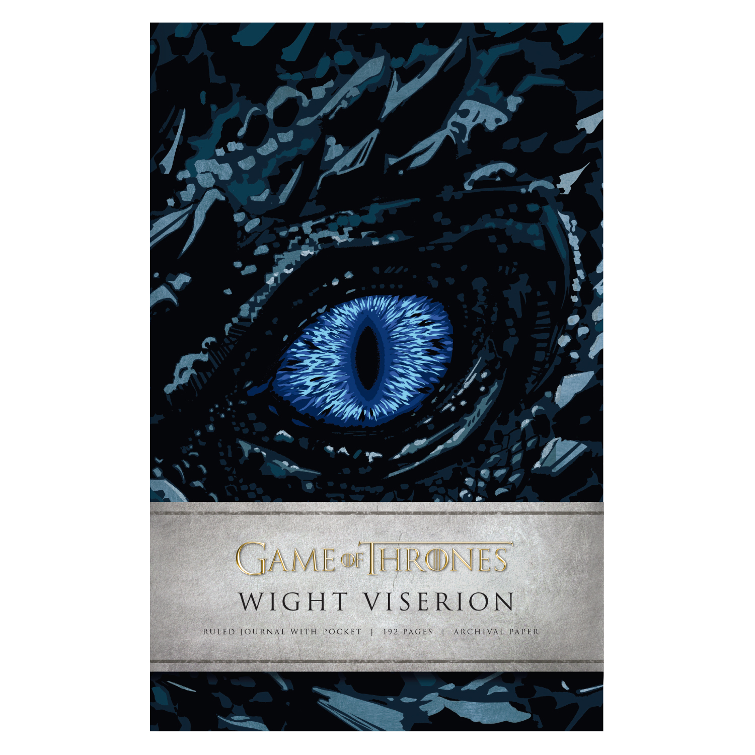 LIBRETA GAME OF THRONES WIGHT VISERION TAPA DURA LUJO MEDIUM INSIGHT EDITIONS - 1