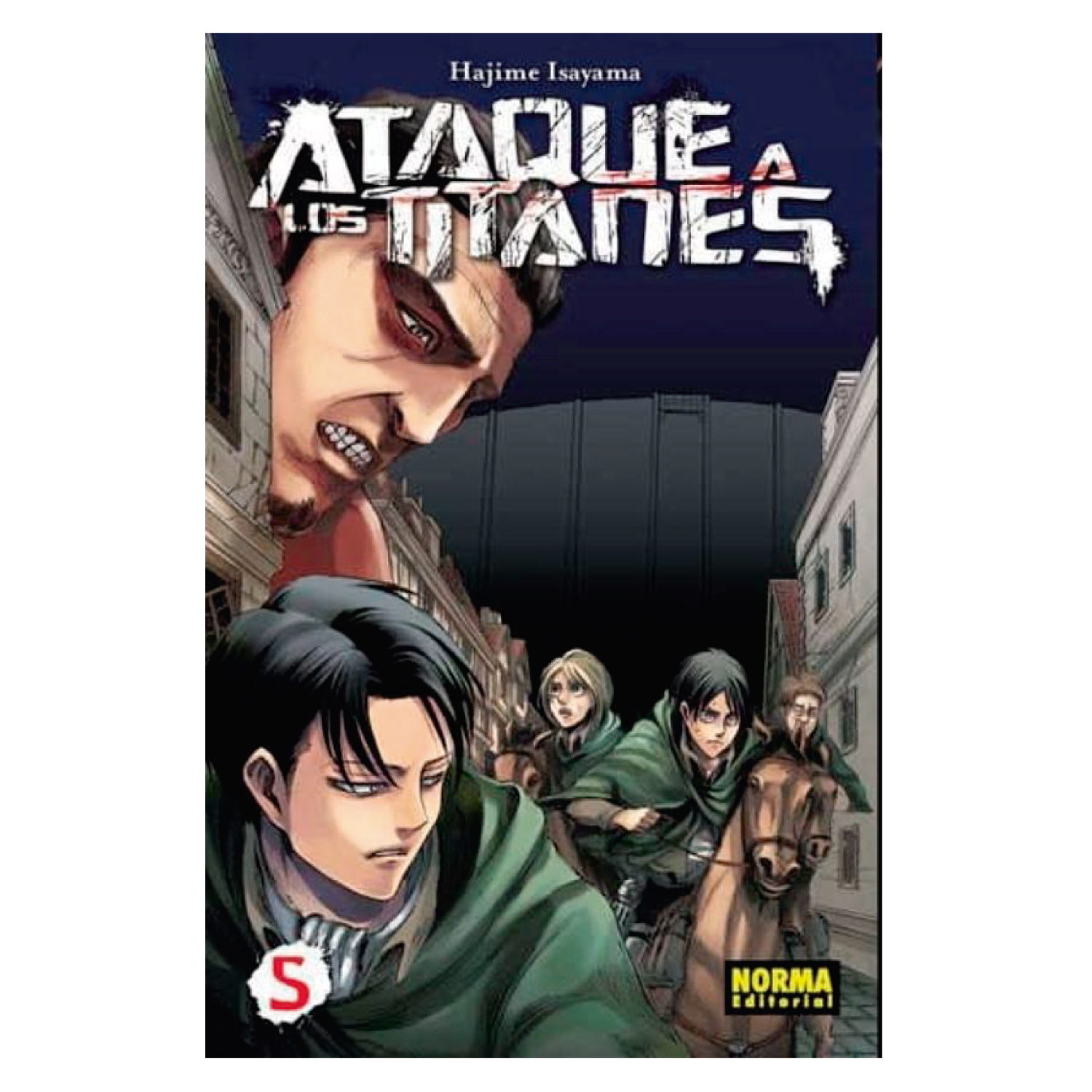 MANGA ATAQUE A LOS TITANES 05 ISAYAMA, HAJIME - 1