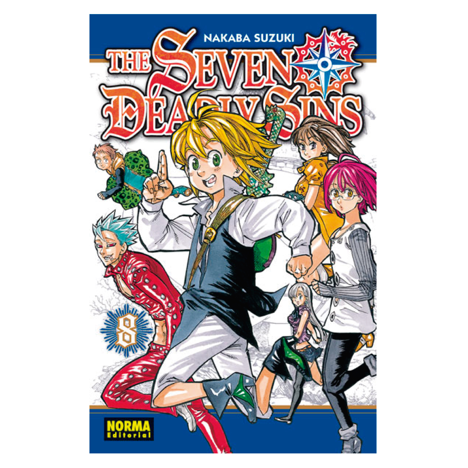 MANGA THE SEVEN DEADLY SINS 08 SUZUKI, NABAKA - 1
