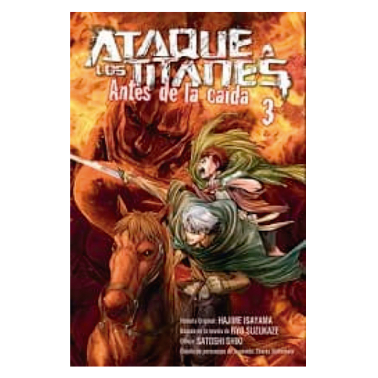 MANGA ATAQUE A LOS TITANES.3 ANTES DE LA CAIDA ISAYAMA, HAJIME - 1