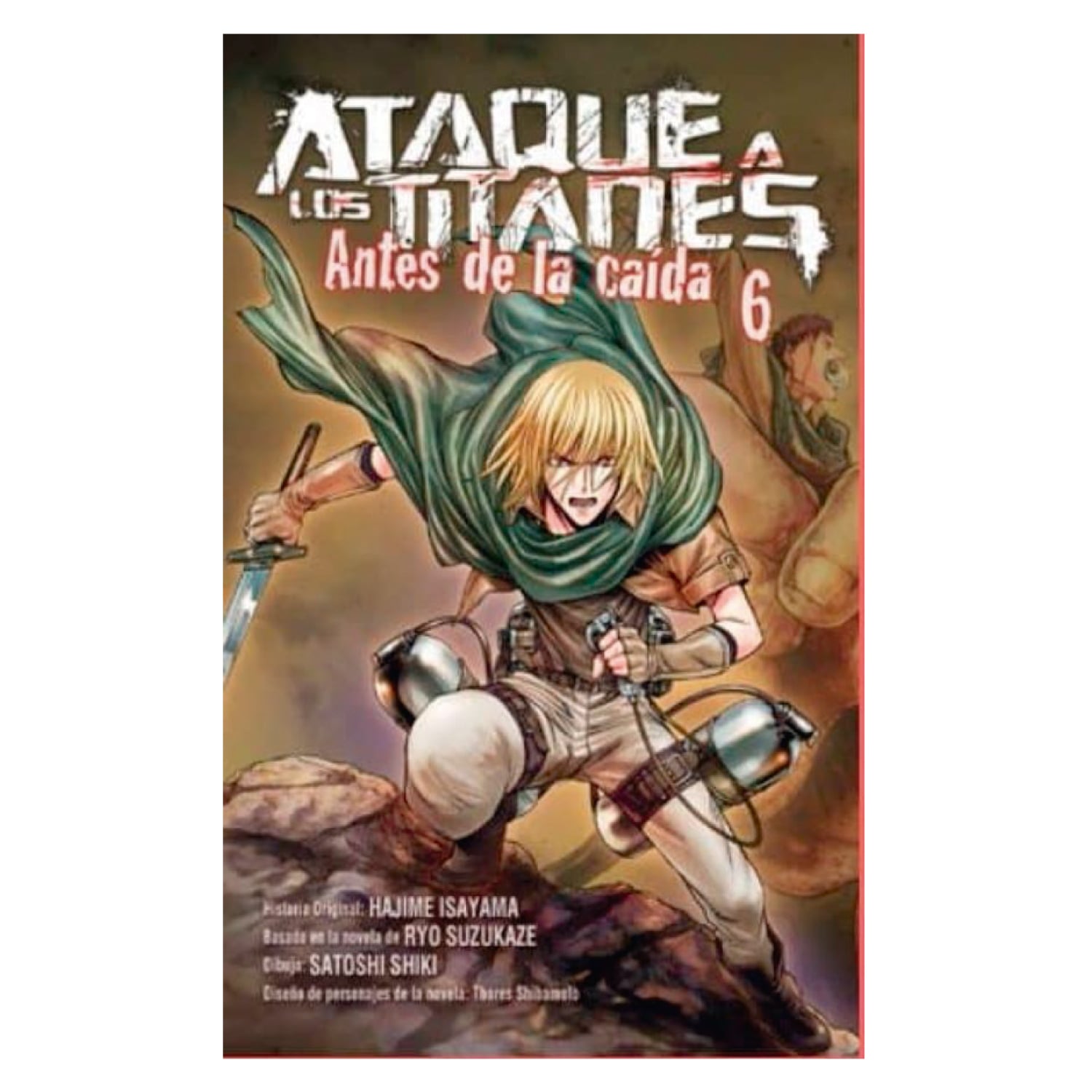 MANGA ATAQUE A LOS TITANES.6 ANTES DE LA CAIDA ISAYAMA, HAJIME - 1