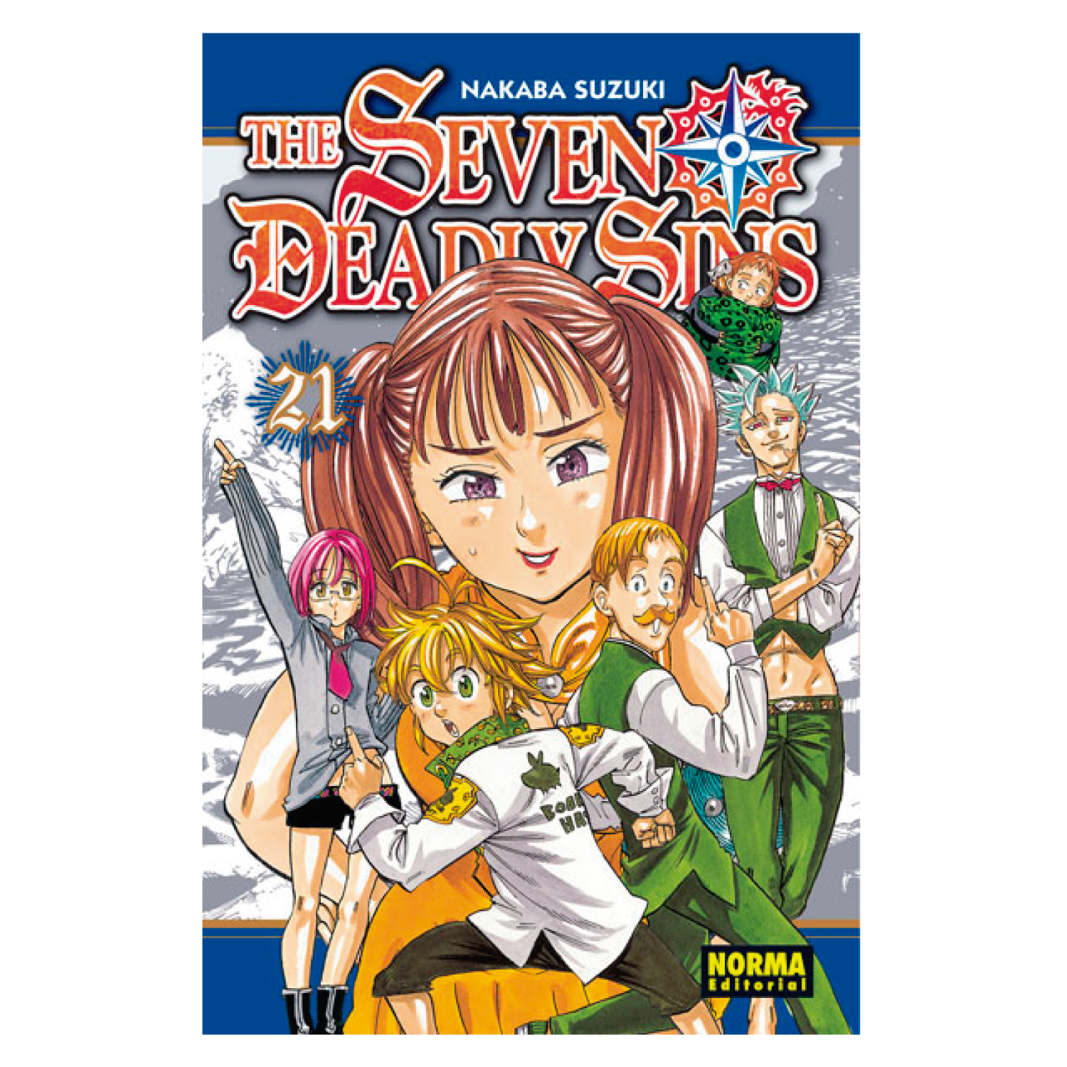 MANGA THE SEVEN DEADLY SINS 21 SUZUKI, NABAKA - 1