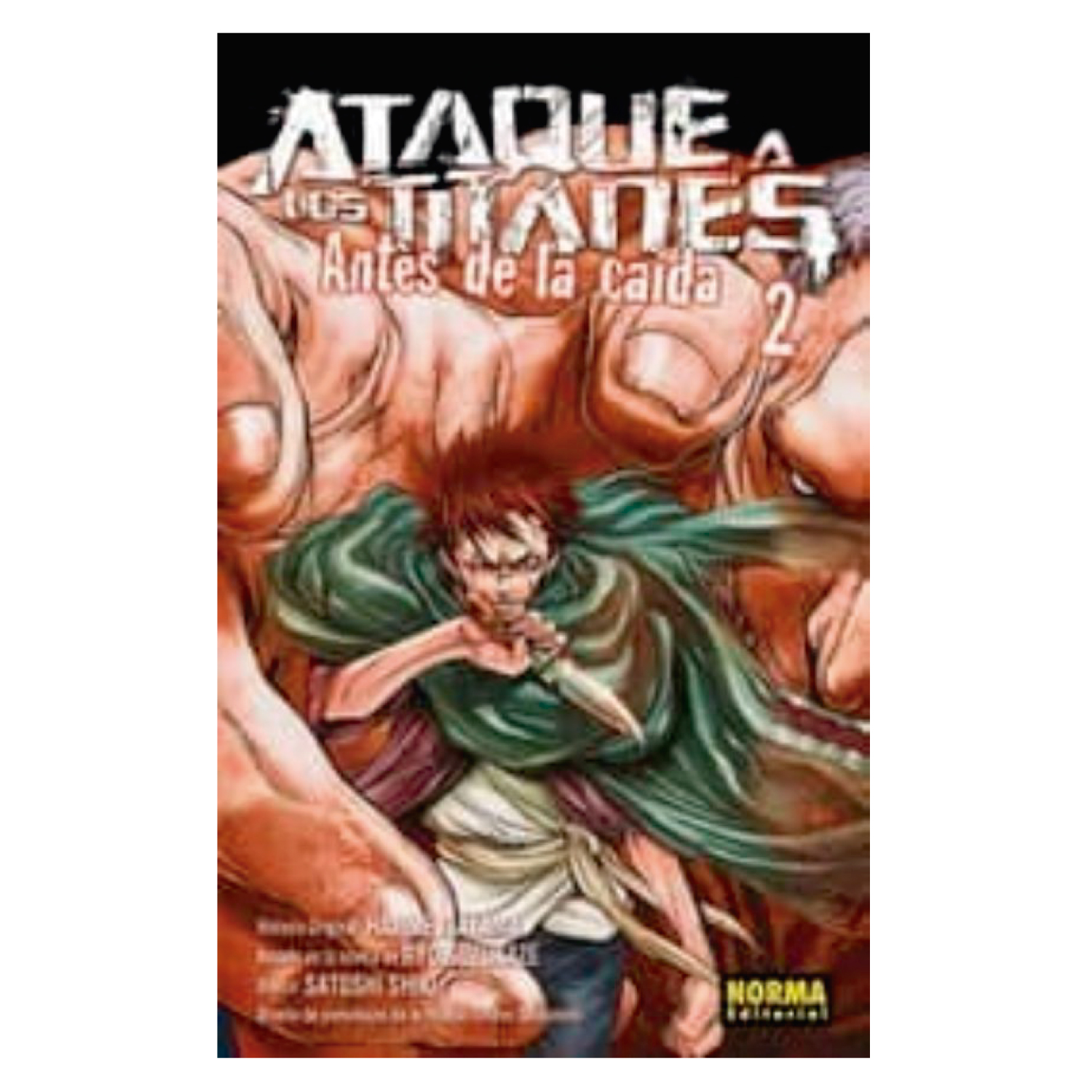 MANGA ATAQUE A LOS TITANES.2 ANTES DE LA CAIDA ISAYAMA, HAJIME - 1