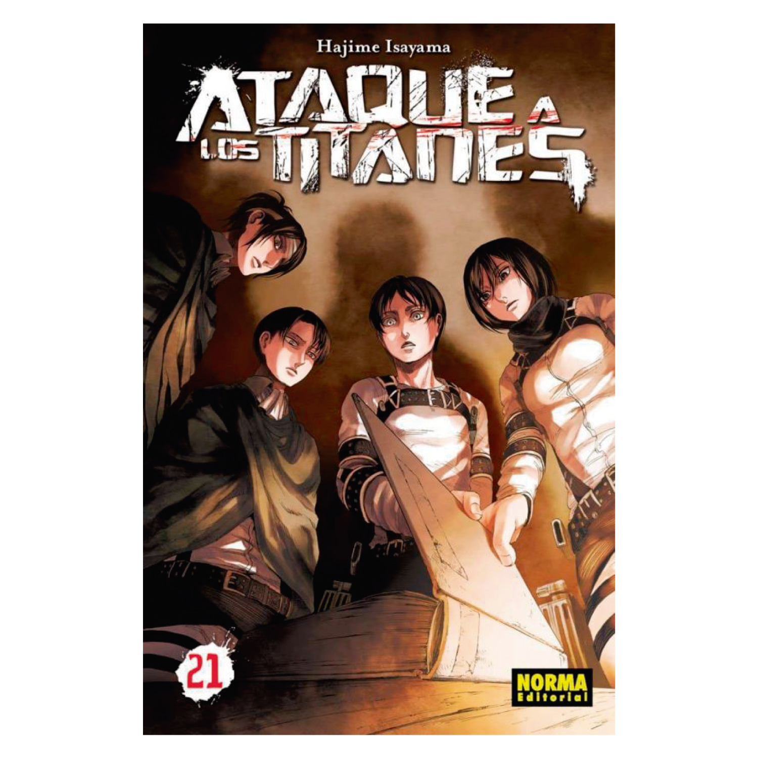 MANGA ATAQUE A LOS TITANES 21 ISAYAMA, HAJIME - 1