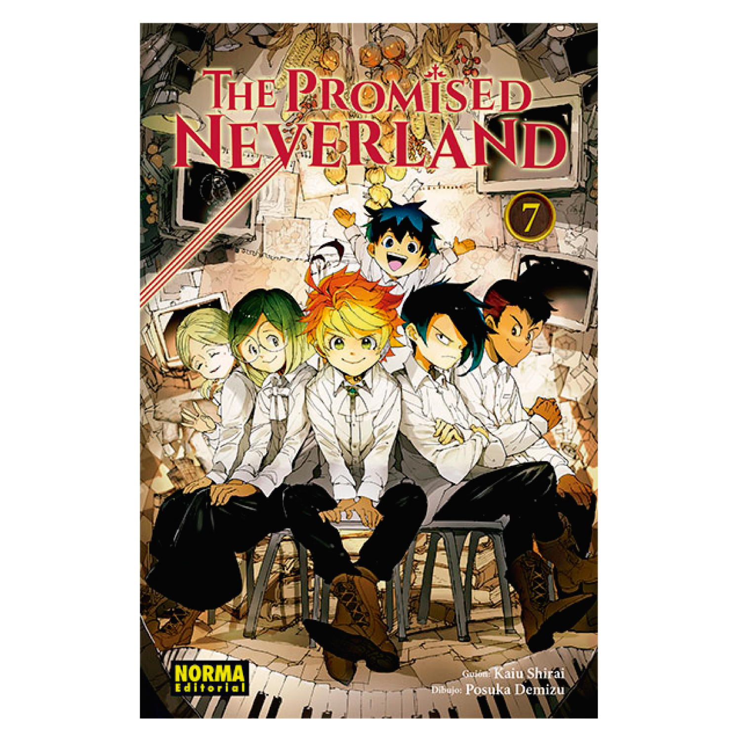 MANGA THE PROMISED NEVERLAND 07 SHIRAI, KAIU - 1