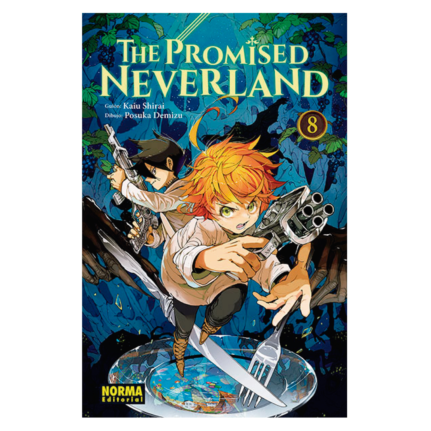 MANGA THE PROMISED NEVERLAND N° 08 SHIRAI, KAIU - 1