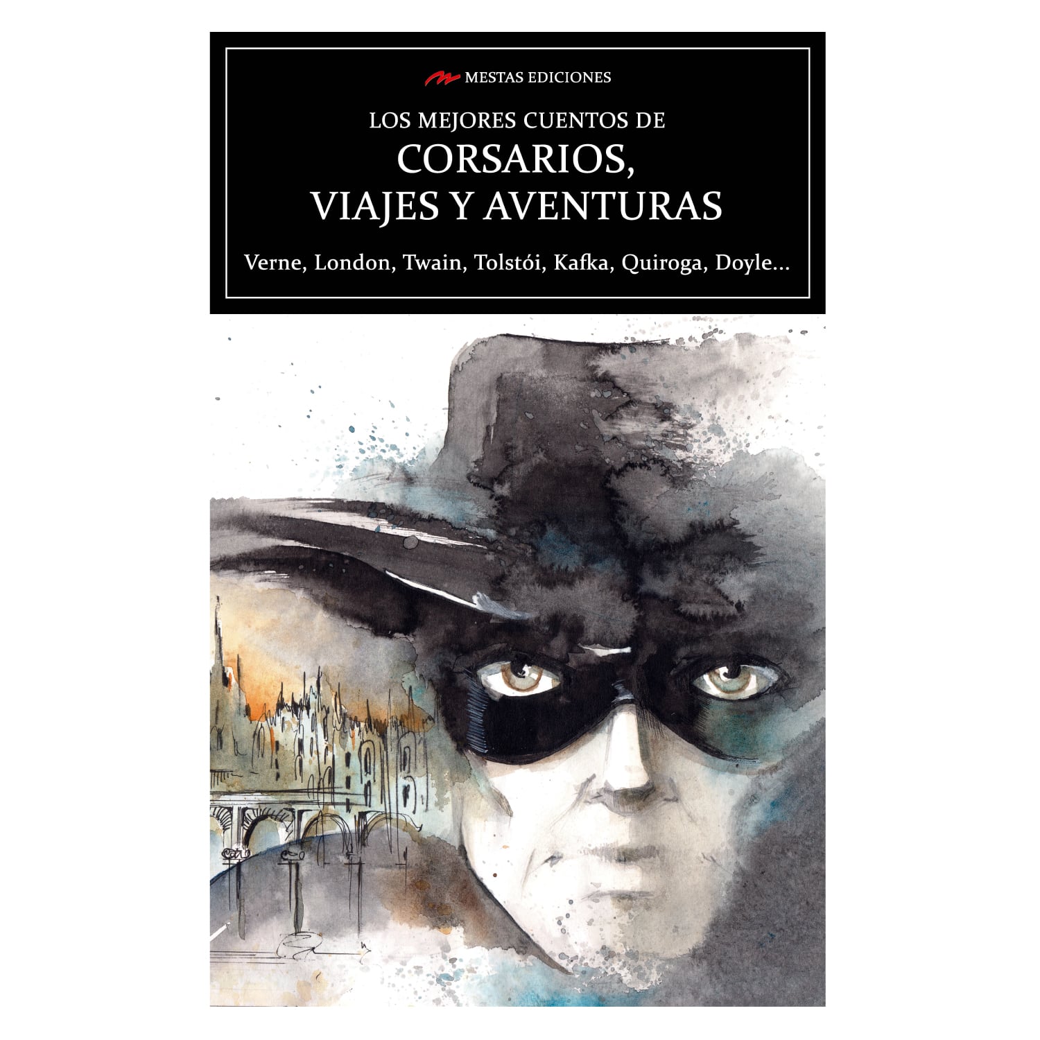 LIBRO LOS MEJORES CUENTOS DE CORSARIOS, VIAJES Y AVENTURAS - - 1