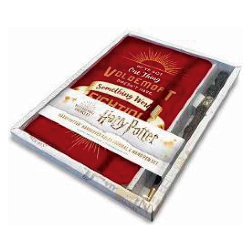 LIBRETA HARRY POTTER SET BOLÍGRAFO VARITA Y T. DURA HARRY INSIGHT EDITIONS - 4