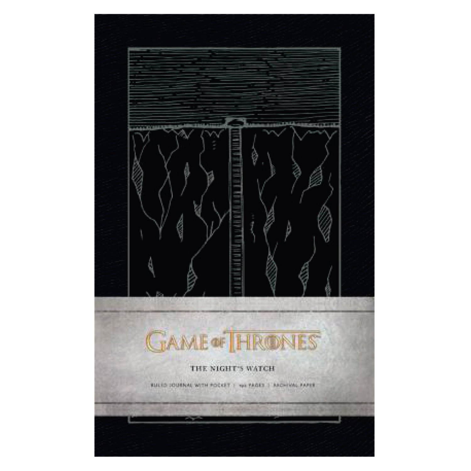 LIBRETA GAME OF THRONES THE NIGHT'S WATCH MEDIANA TAPA DURA HBO - 1