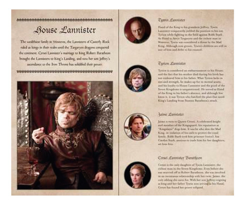 LIBRETA GAME OF THRONES HOUSE LANNISTER MEDIANA TAPA DURA HBO - 2