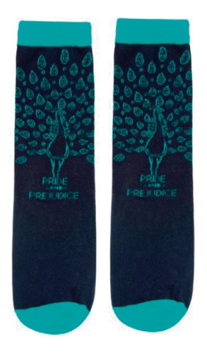 CALCETINES UNISEX OUT OF PRINT ORGULLO Y PREJUICIO LARGE - 1