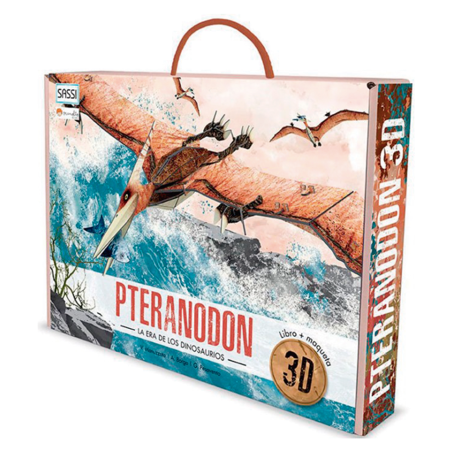 LIBRO MAS MAQUETA PTERANODON LA ERA DE LOS DINOSAURIOS - PESAVENTO, G. - 1