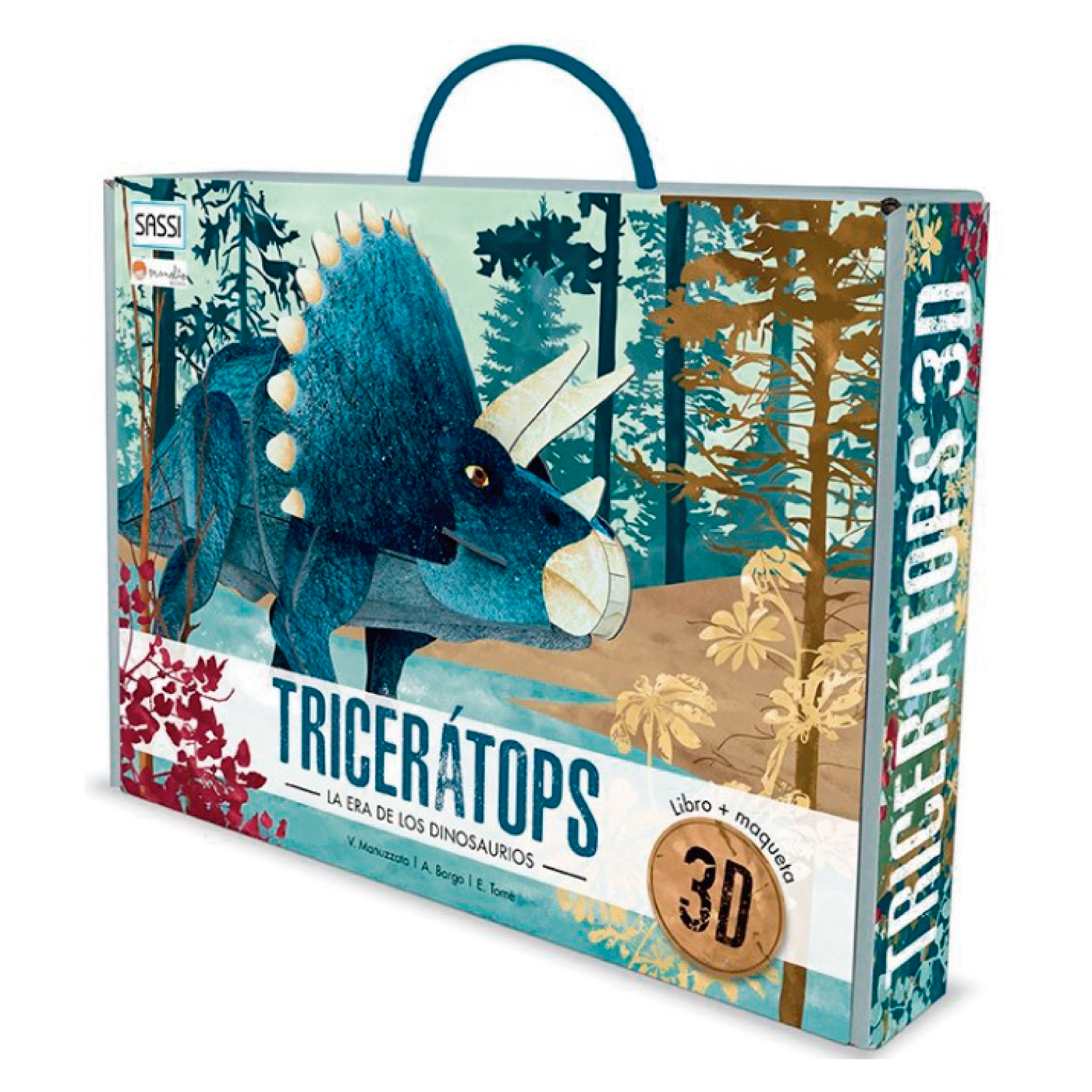 LIBRO MAS MAQUETA TRICERATOPS 3D - TOMÈ, E. - 2