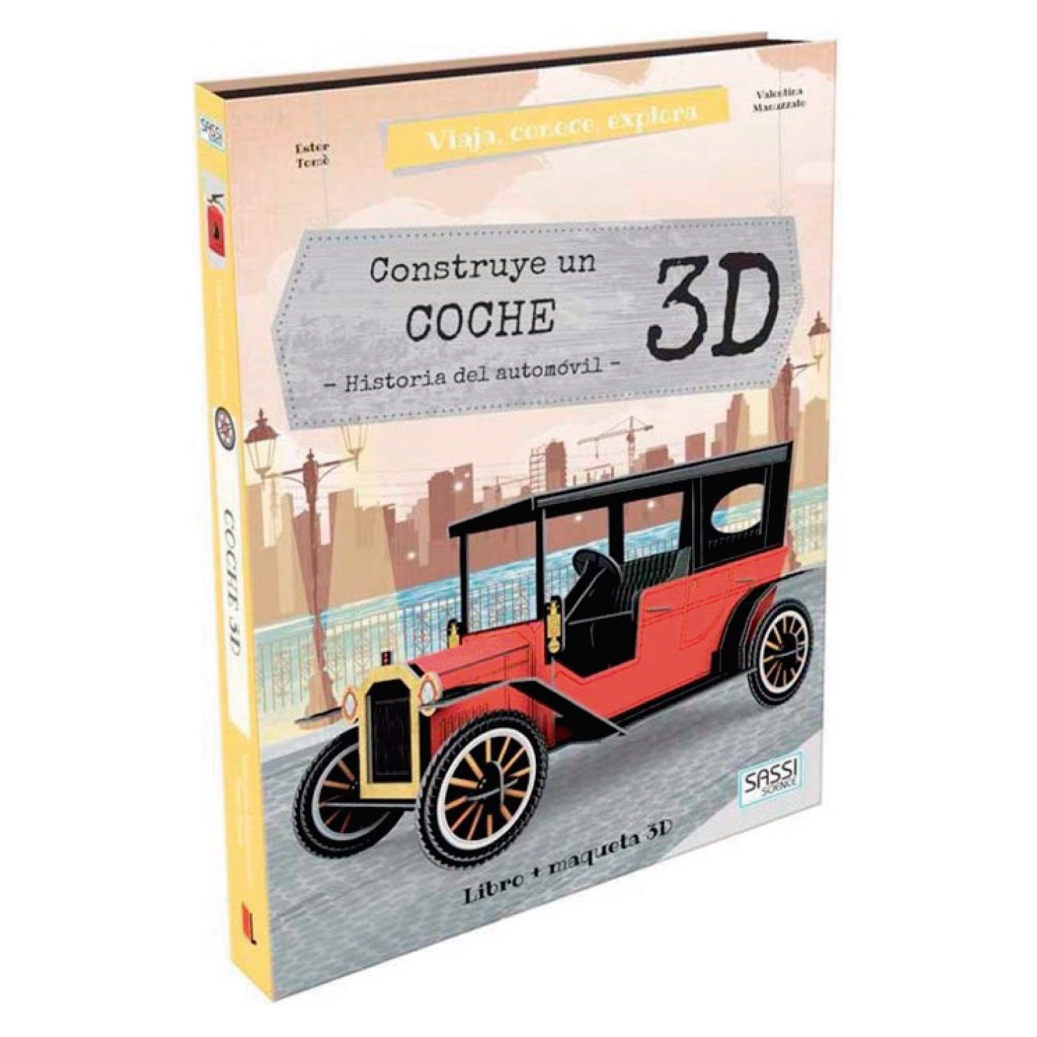 LIBRO MAS MAQUETA CONSTRUYE UN COCHE 3D - TOMÈ, E. - 1