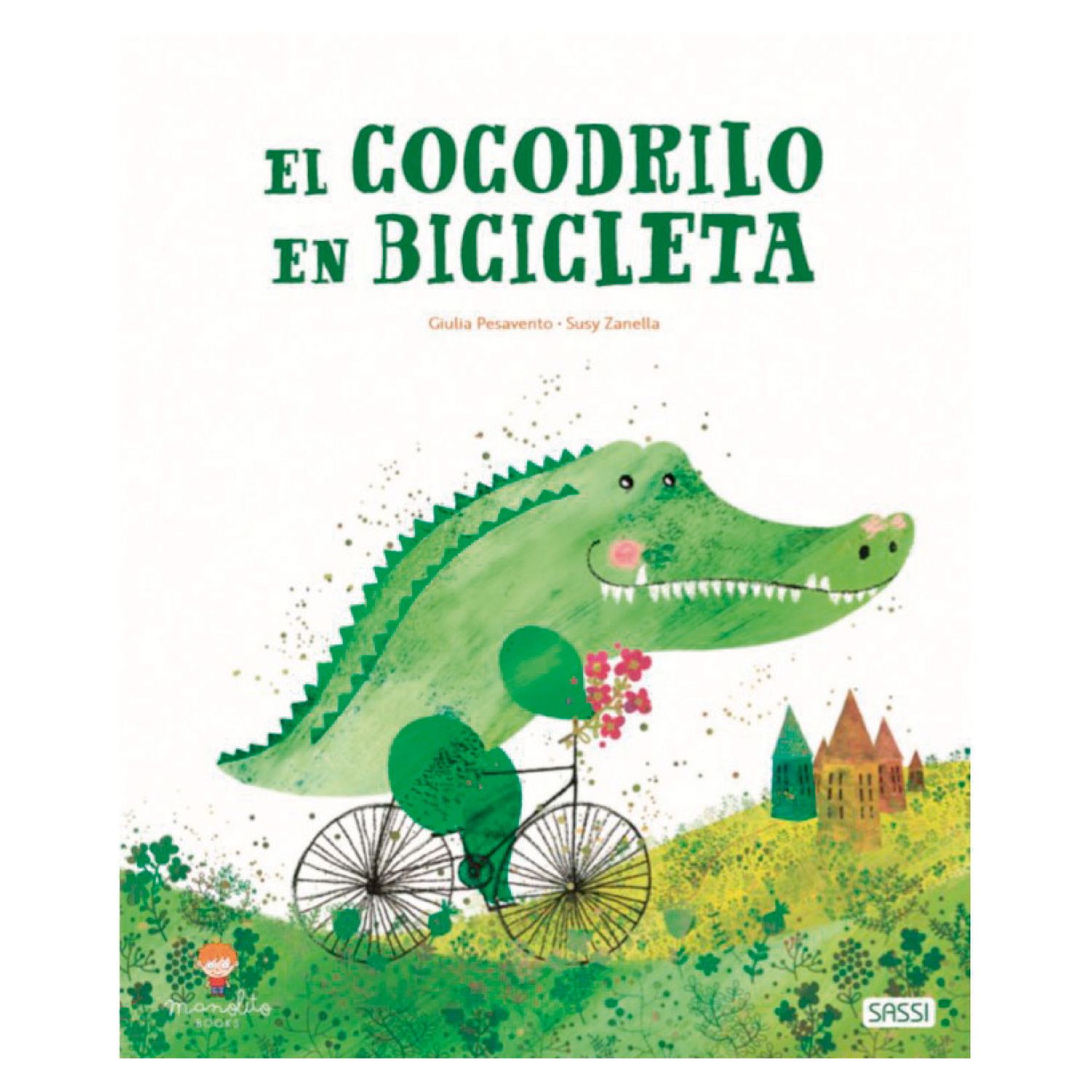 LIBRO EL COCODRILO EN BICICLETA - PESAVENTO, G. - 1