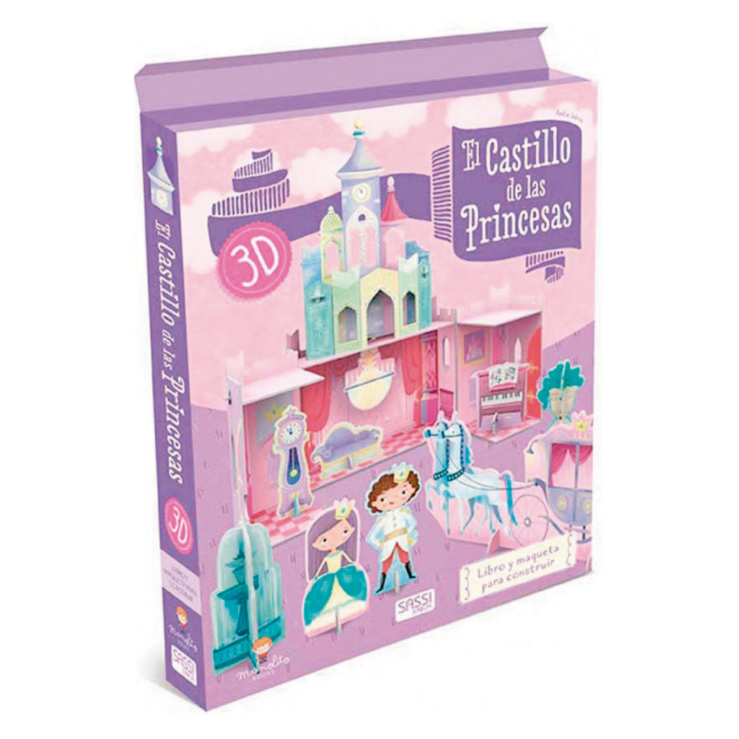 LIBRO MAS MAQUETA EL CASTILLO DE LAS PRINCESAS - TREVISAN, I. - 1