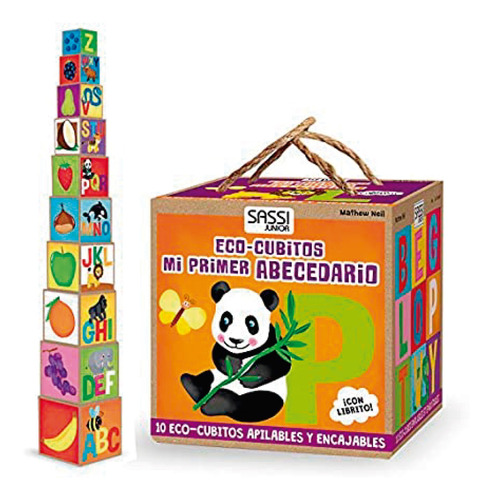 LIBRO MAS BLOQUES MI PRIMER ABECEDARIO ECOCUBITOS - VARIOS AUTORES - 1
