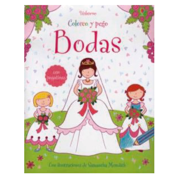 BODAS - COLOREO Y PEGO - 1