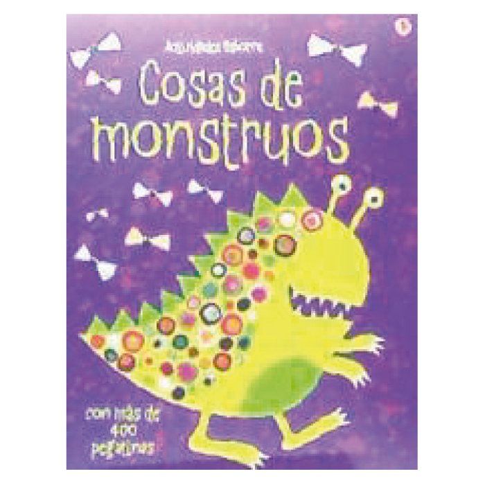 COSAS DE MONSTRUOS - ACTIVIDADES USBORNE - 1