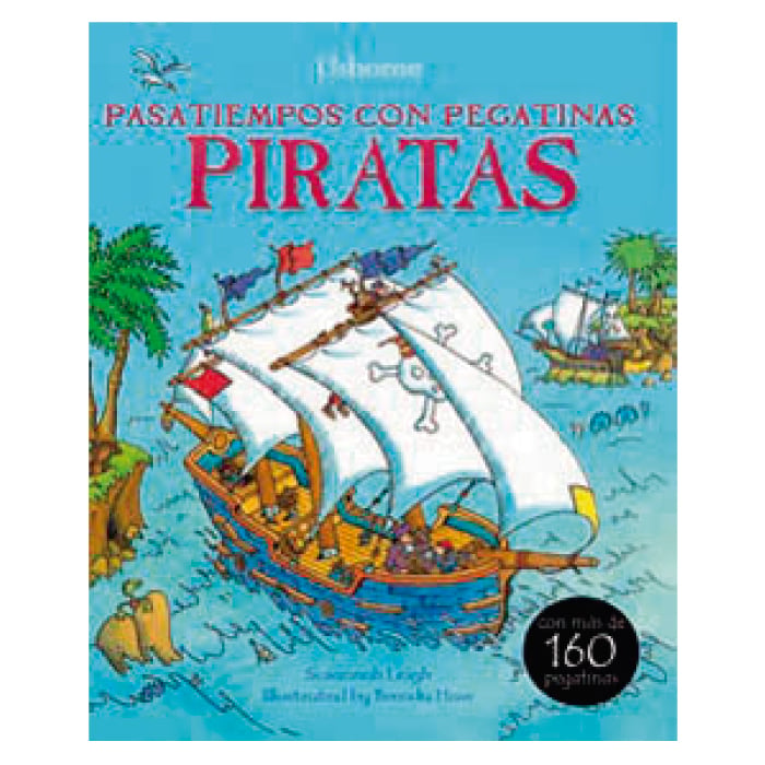 PIRATAS - PASATIEMPOS CON PEGATINAS - 1