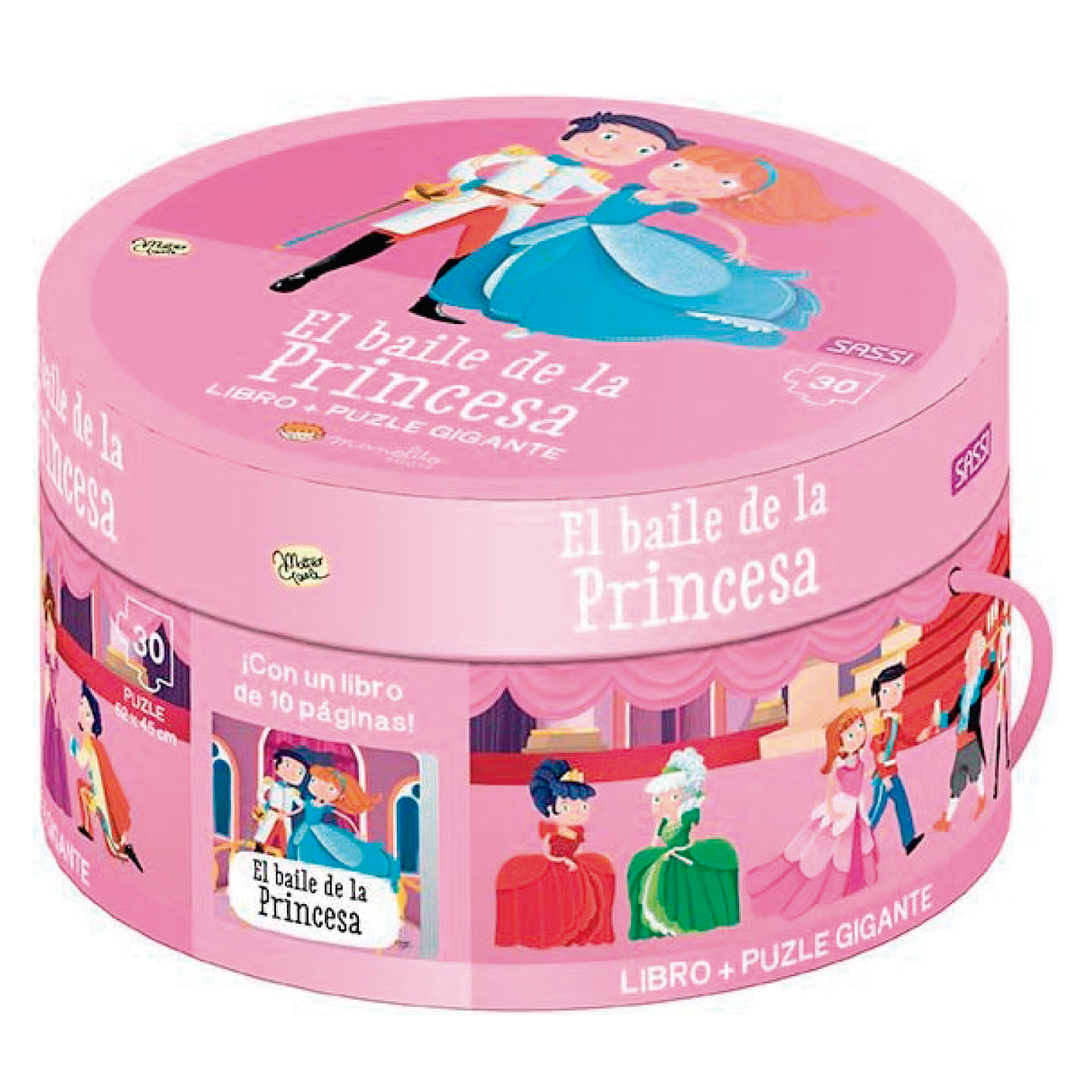 LIBRO Y PUZZLE EL BAILE DE LA PRINCESA - GAULE, M. - 1
