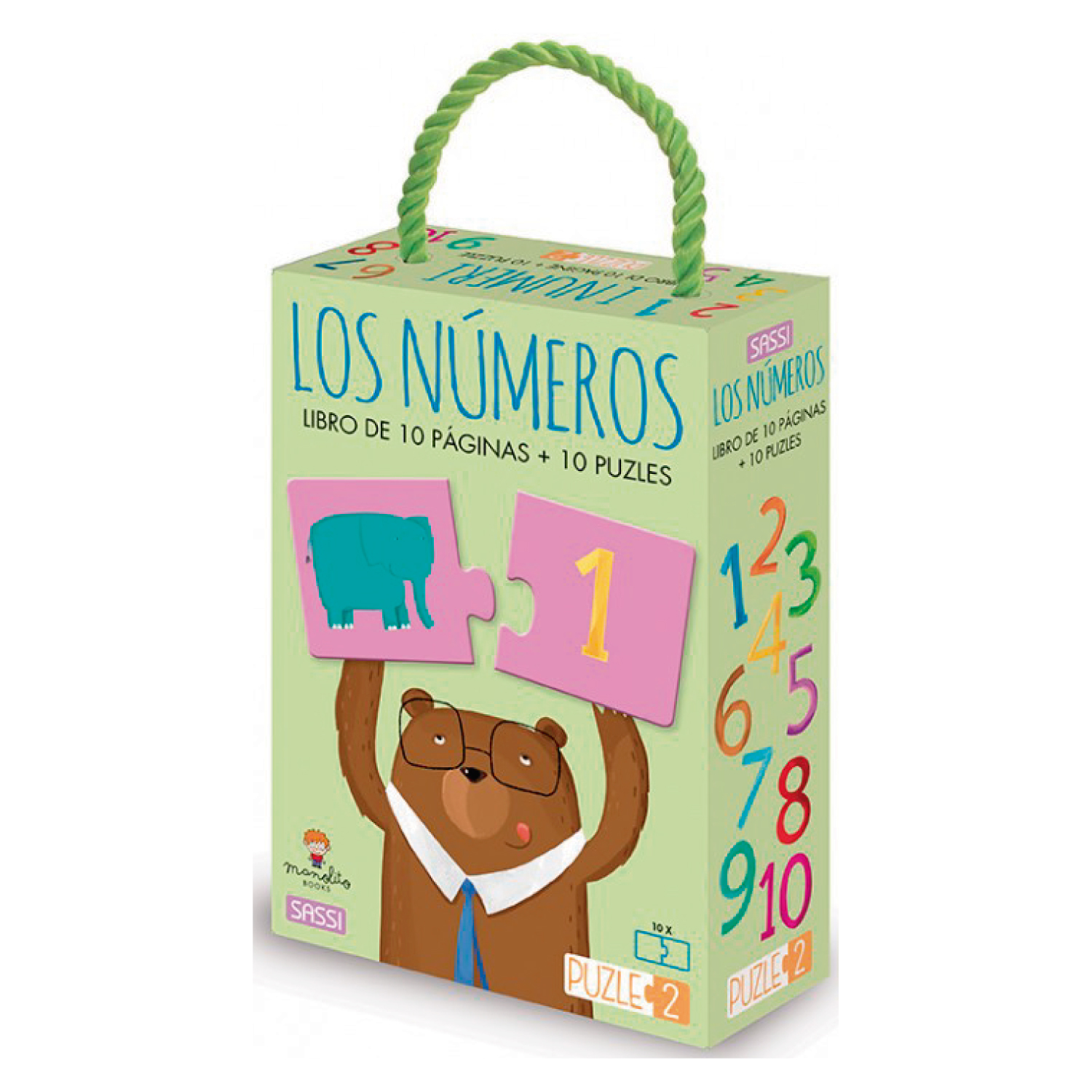 LIBRO Y PUZZLE LOS NUMEROS - GAULE, M.