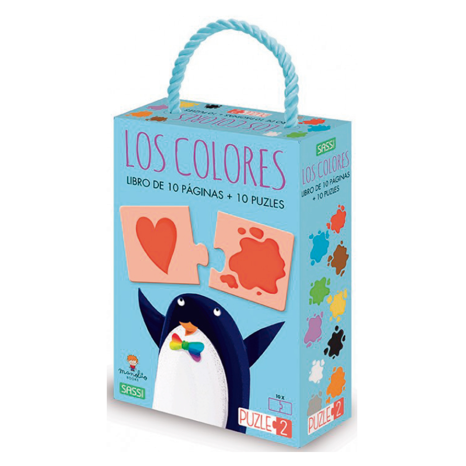 LIBRO Y PUZZLE LOS COLORES - GAULE, M. - 1
