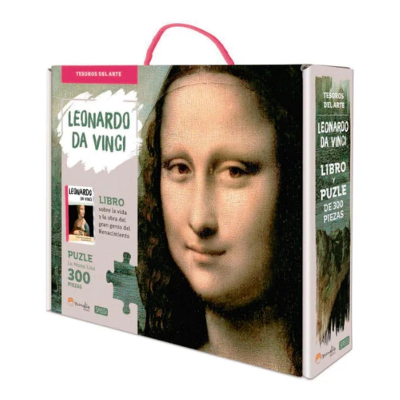 LIBRO Y PUZZLE LEONARDO DA VINCI- LA MONNA LISA - TOMÈ, E. - 1