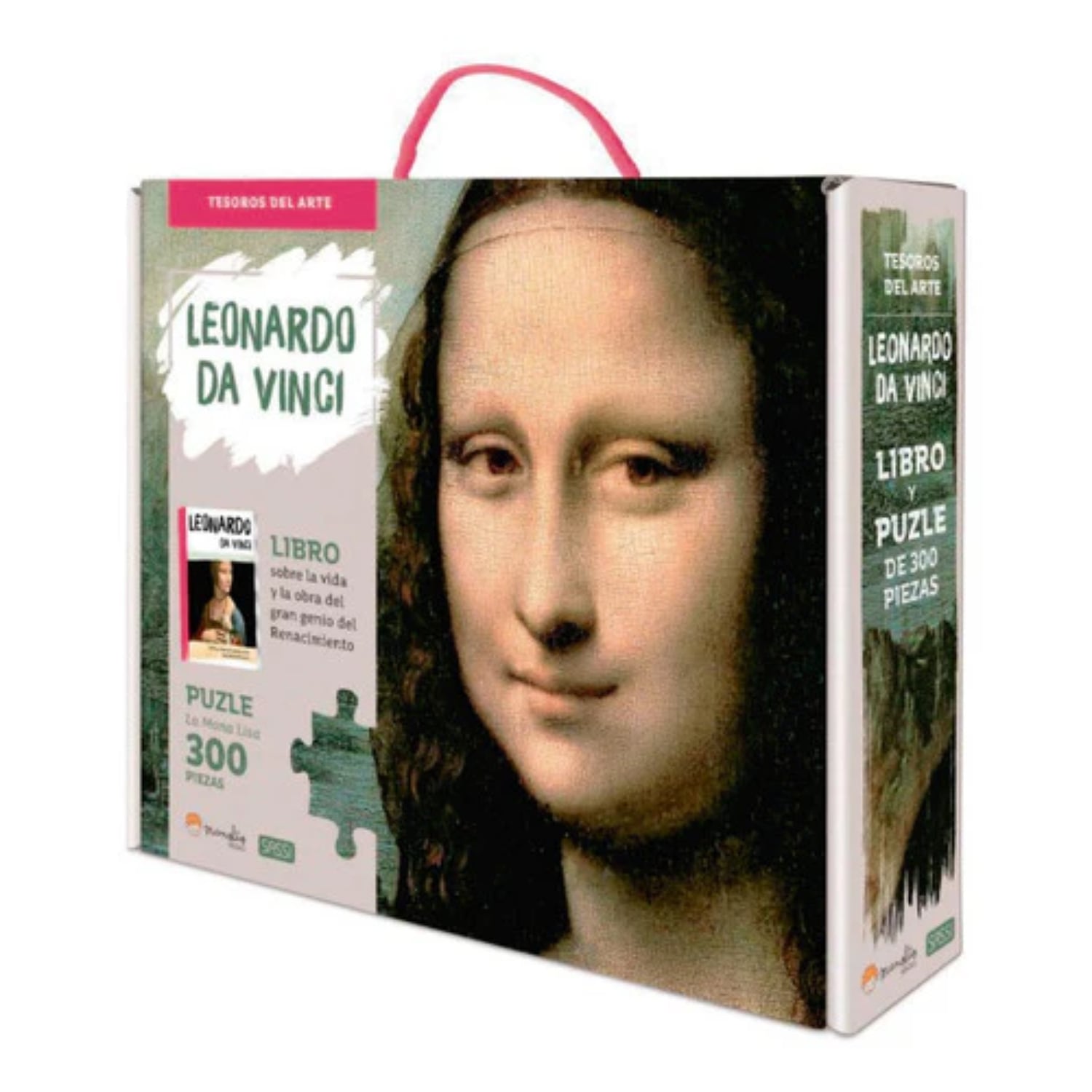 LIBRO Y PUZZLE LEONARDO DA VINCI- LA MONNA LISA - TOMÈ, E. - 1