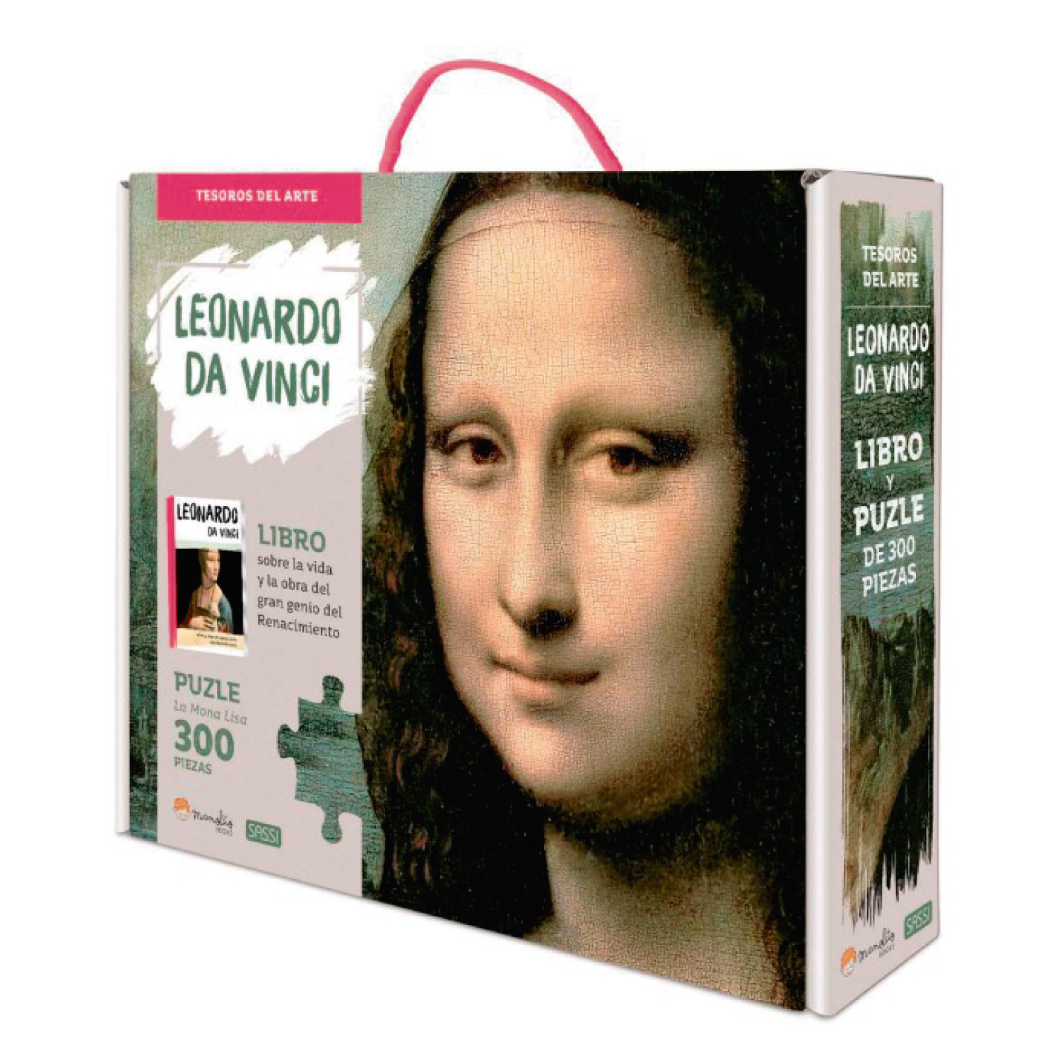 LIBRO Y PUZZLE LEONARDO DA VINCI- LA MONNA LISA - TOMÈ, E. - 2