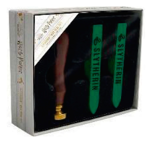 LIBRO HARRY POTTER SLYTHERIN WAX SEAL SET INSIGHT EDITIONS - 1