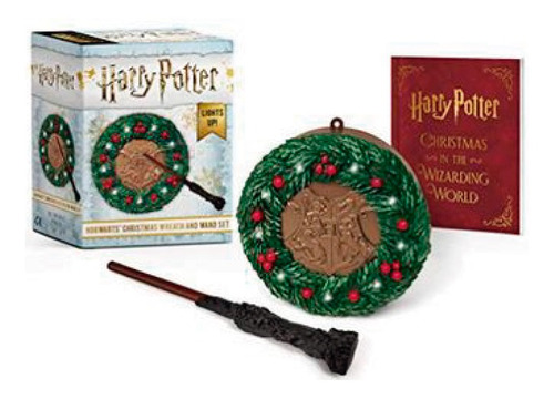 LIBRO HARRY POTTER HOGWARTS CHRISTMAS WREATH AND WAND LEMKE, DONALD - 1