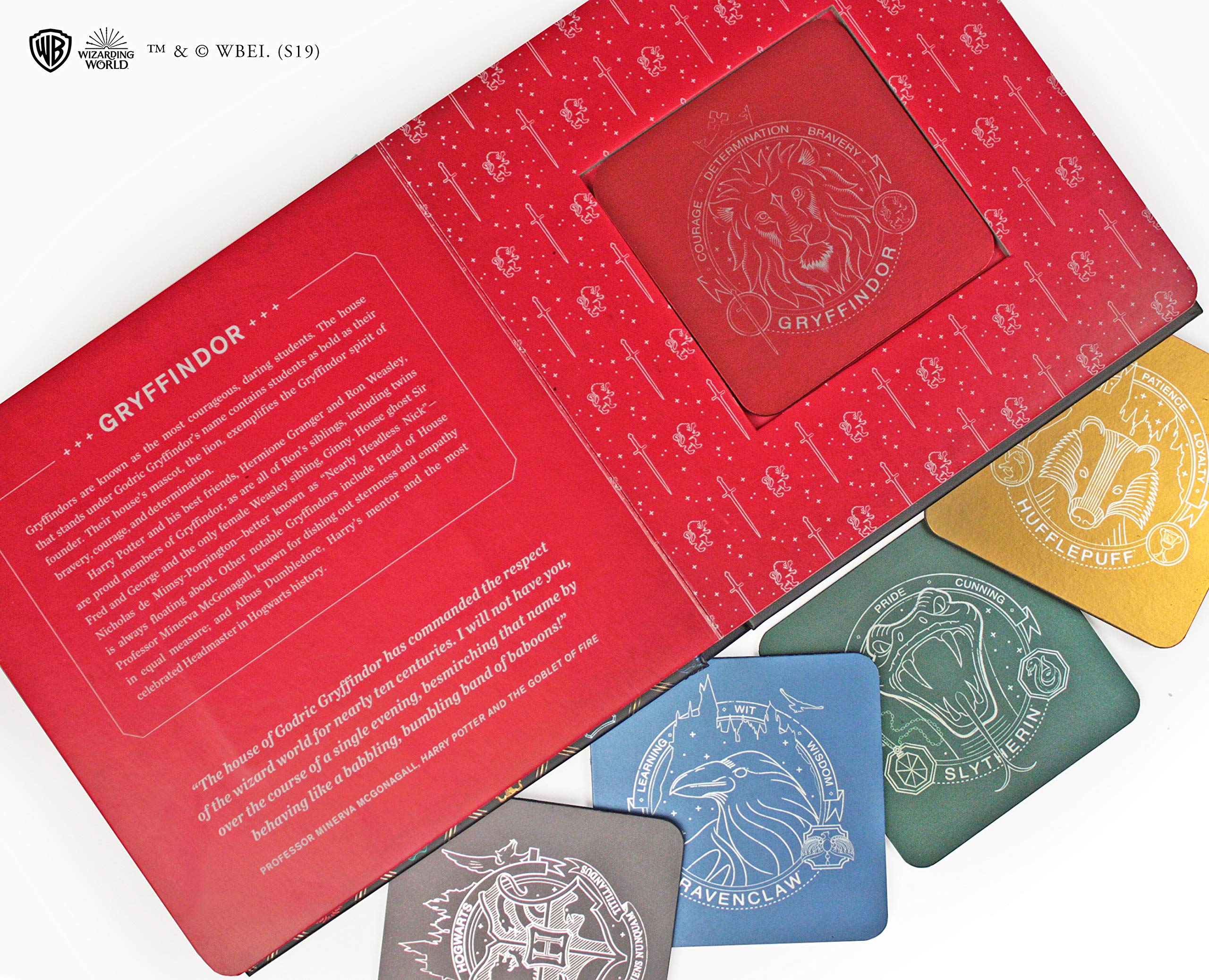 LIBRO HARRY POTTER HOGWARTS COASTER BOOK SELBER, DANIELLE - 2