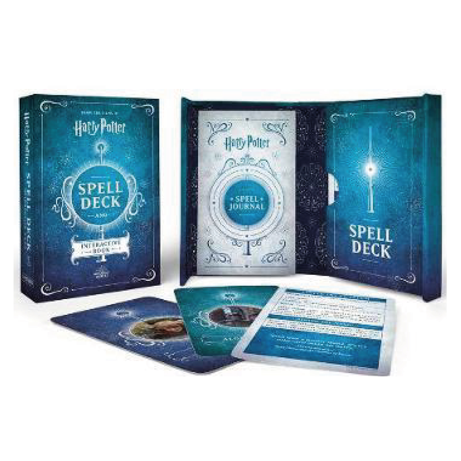 LIBRO HARRY POTTER SPELL DECK AND INTERACTIVE BOOK LEMKE, DONALD - 1
