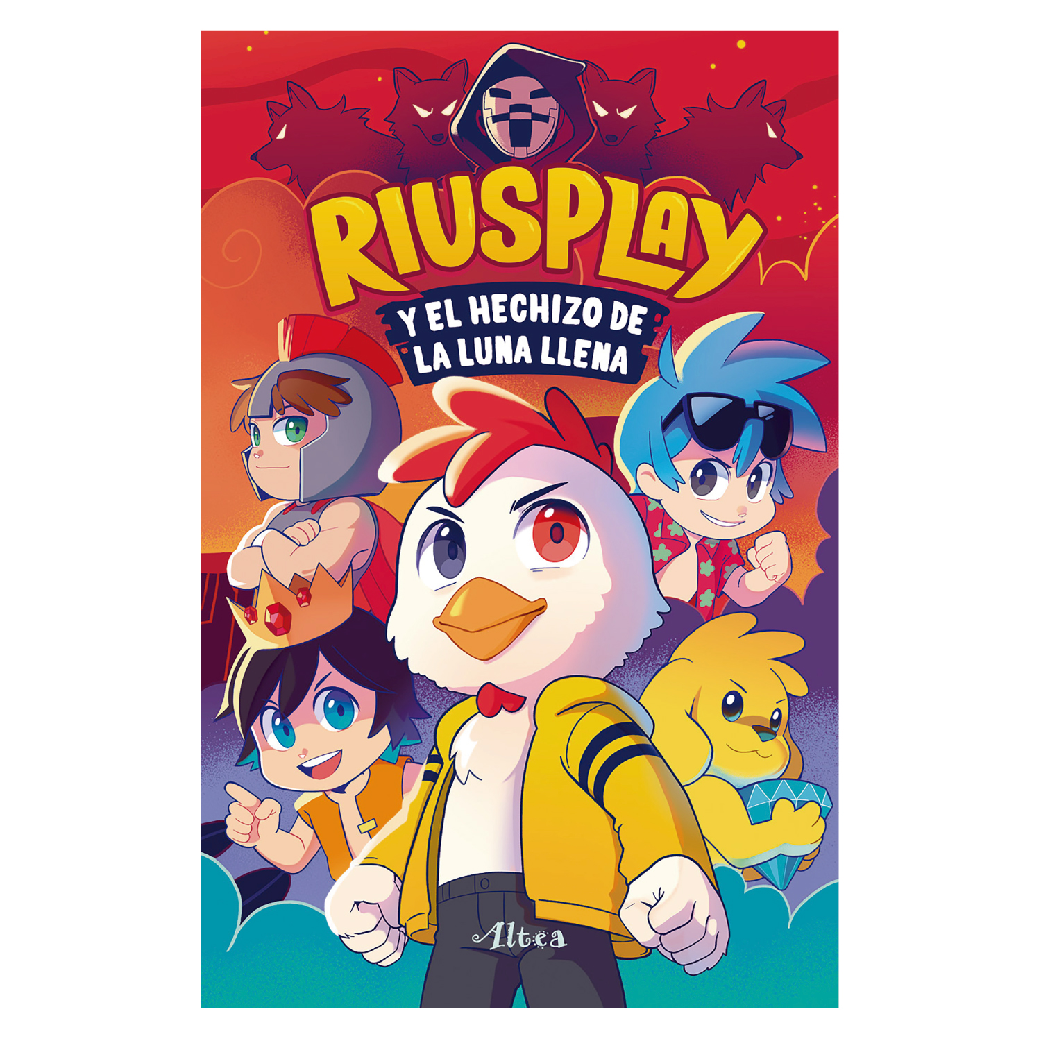 LIBRO RIUSPLAY Y EL HECHIZO DE LA LUNA LLENA - RIUSPLAY - 1