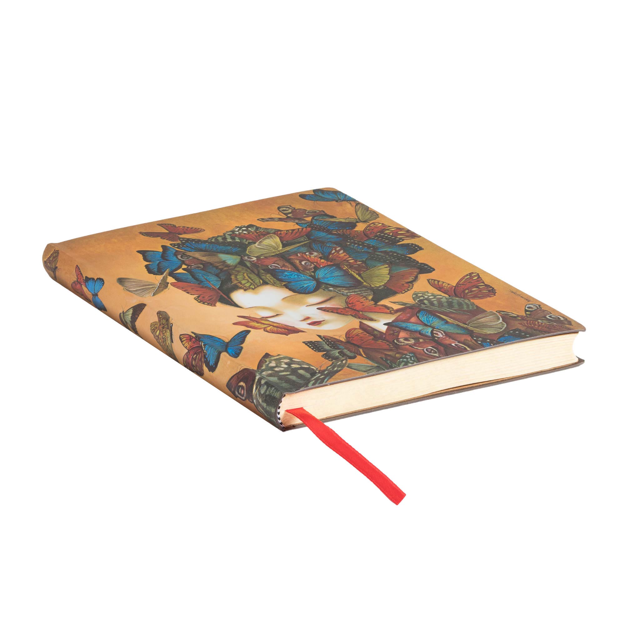 LIBRETA PAPERBLANKS TAPA FLEXIBLE MADAME BUTTERFLY MIDI - 2