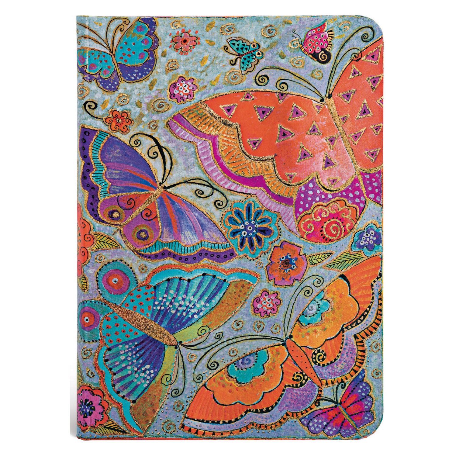 LIBRETA FLUTTERBYES MIDI TAPA DURA PAPERBLANKS - 1