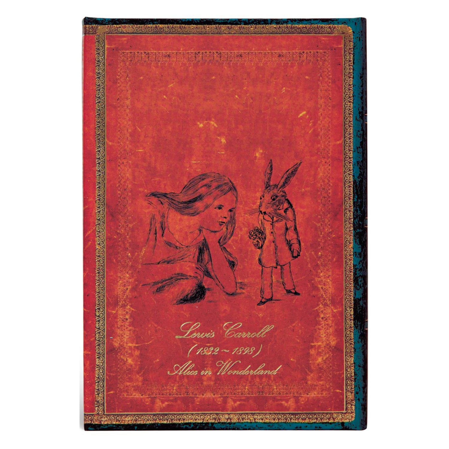 LIBRETA LEWIS CARROLL, ALICE IN WONDERLAND MINI TAPA DURA PAPERBLANKS - 4