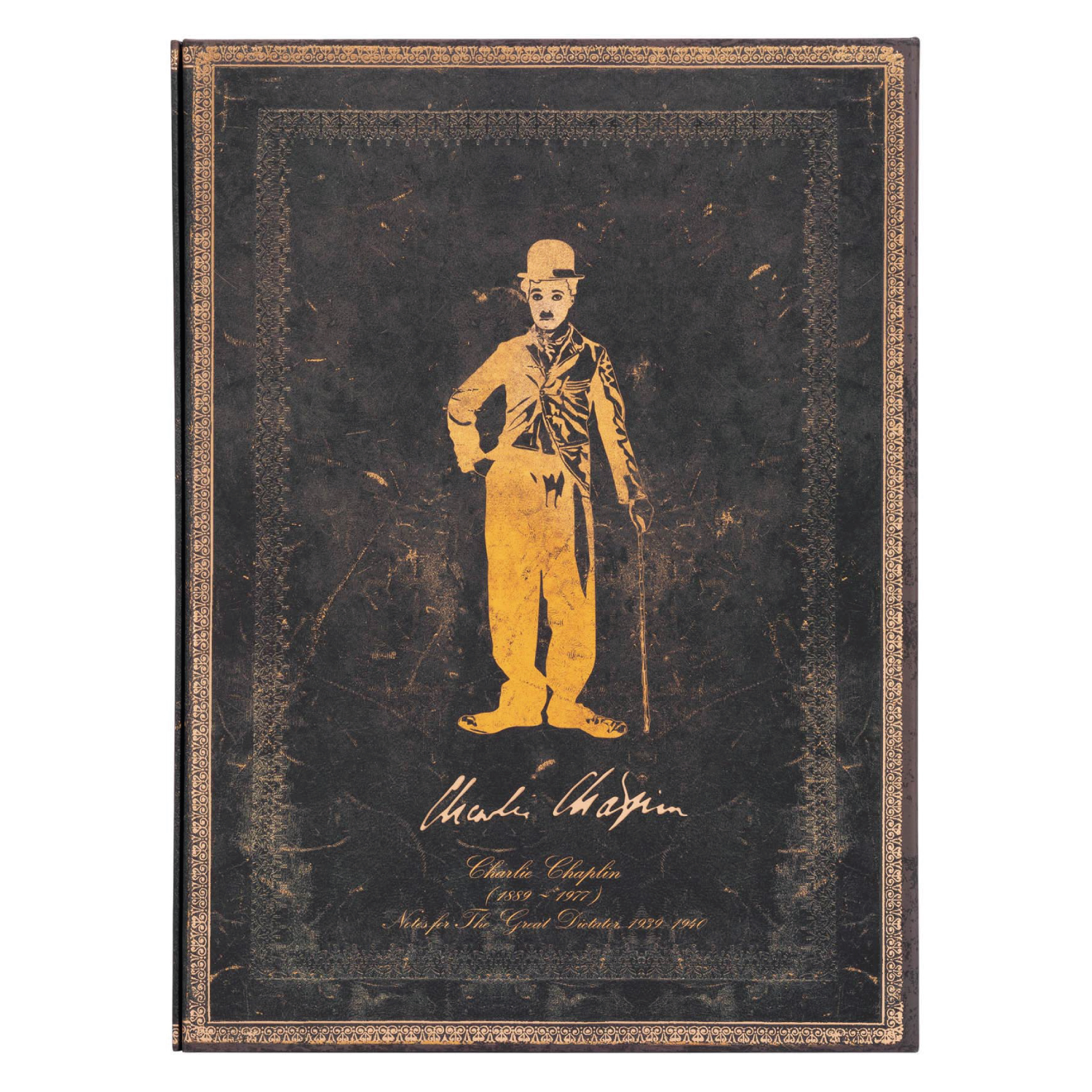 LIBRO CAJA DOCUMENTOS CELEBRATING CHARLIE CHAPLIN MANUSCRIPT BOX PAPERBLANKS - 2