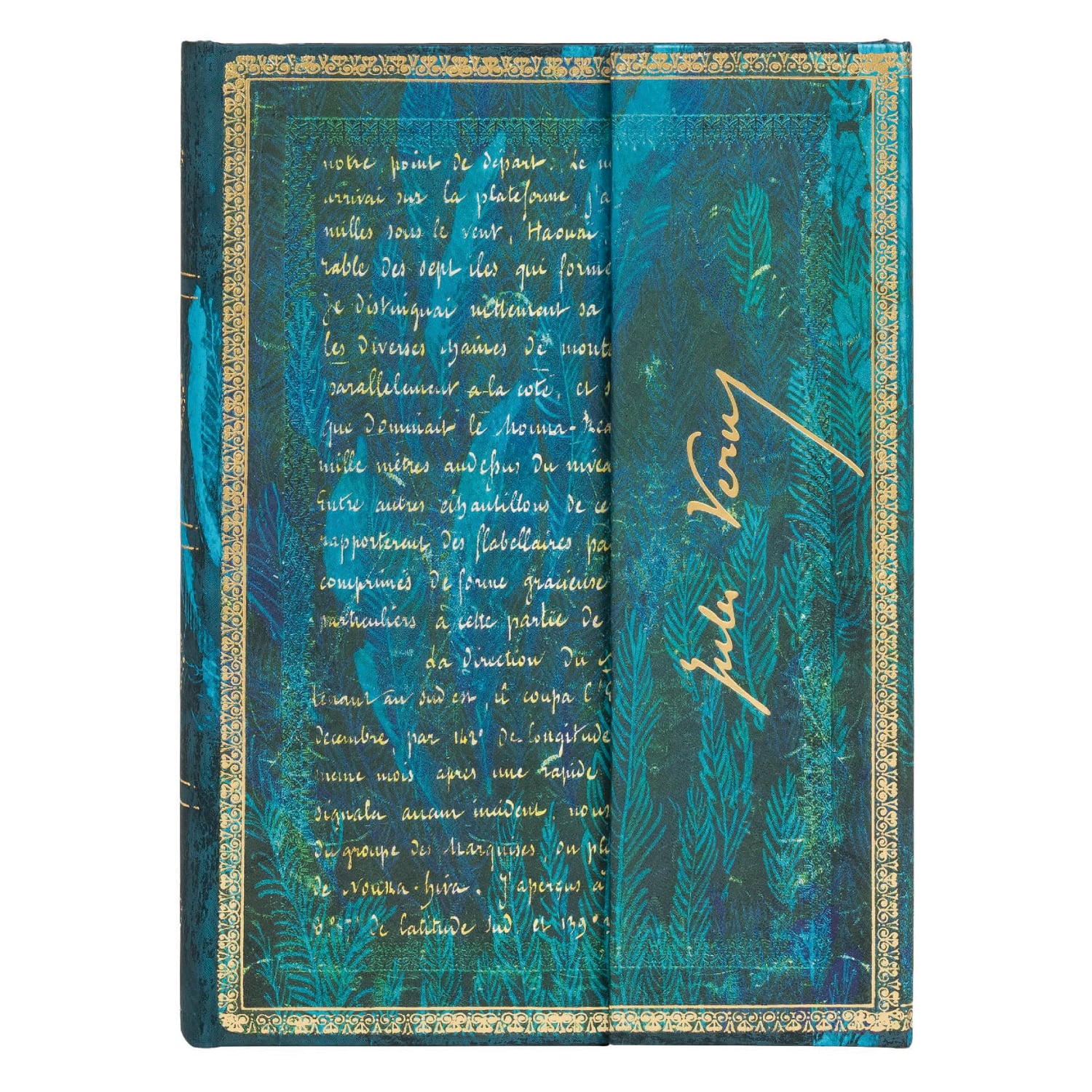 LIBRETA VERNE, TWENTY THOUSAND LEAGUES MIDI TAPA DURA PAPERBLANKS - 1