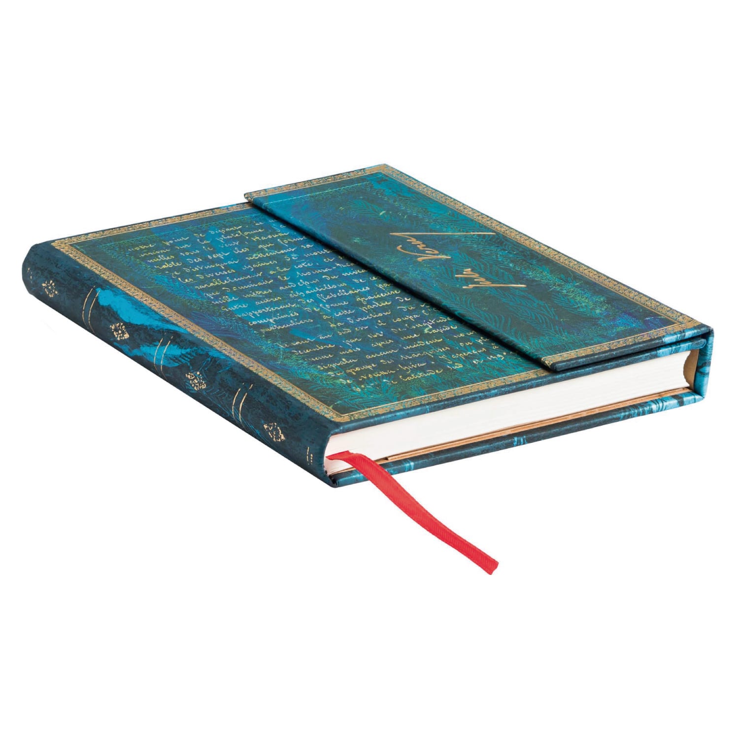 LIBRETA VERNE, TWENTY THOUSAND LEAGUES MIDI TAPA DURA PAPERBLANKS - 3