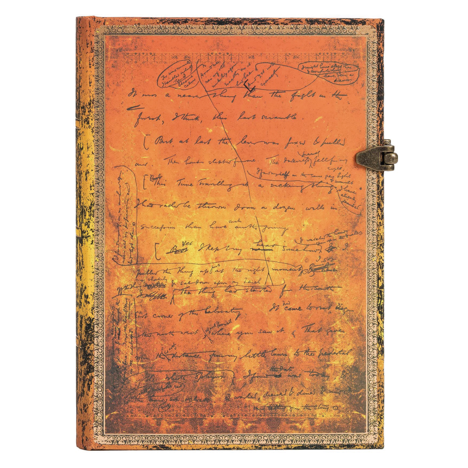LIBRETA H.G. WELLS’ 75TH ANNIVERSARY MIDI TAPA DURA PAPERBLANKS - 1