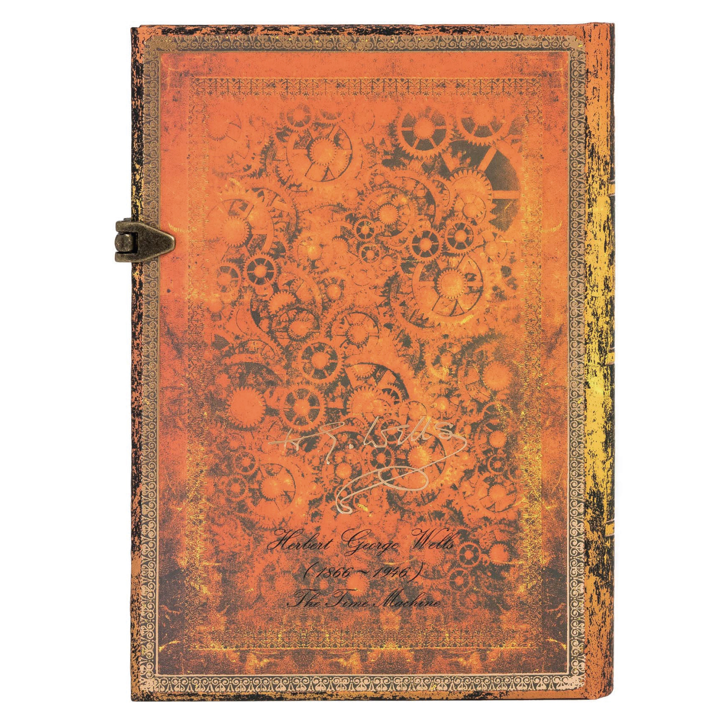 LIBRETA H.G. WELLS’ 75TH ANNIVERSARY MIDI TAPA DURA PAPERBLANKS - 4