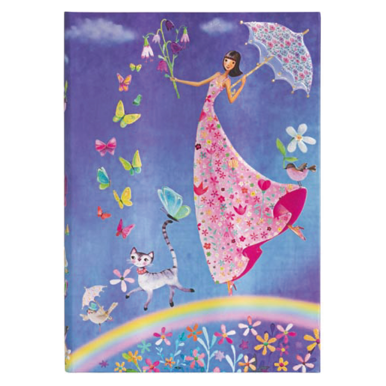 LIBRETA SPRING RAINBOW MIDI TAPA DURA PAPERBLANKS - 1