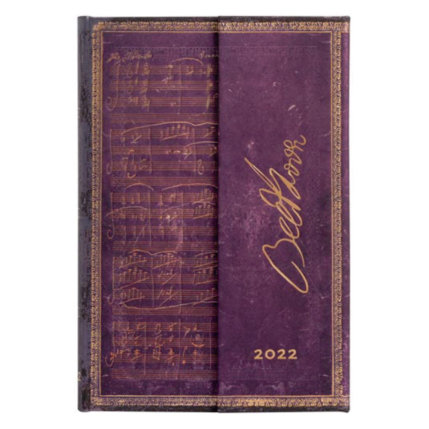 AGENDA 2022 PAPERBLANKS BEETHOVEN VIOLIN MINI T. DURA SEMANA A LA VISTA - 1