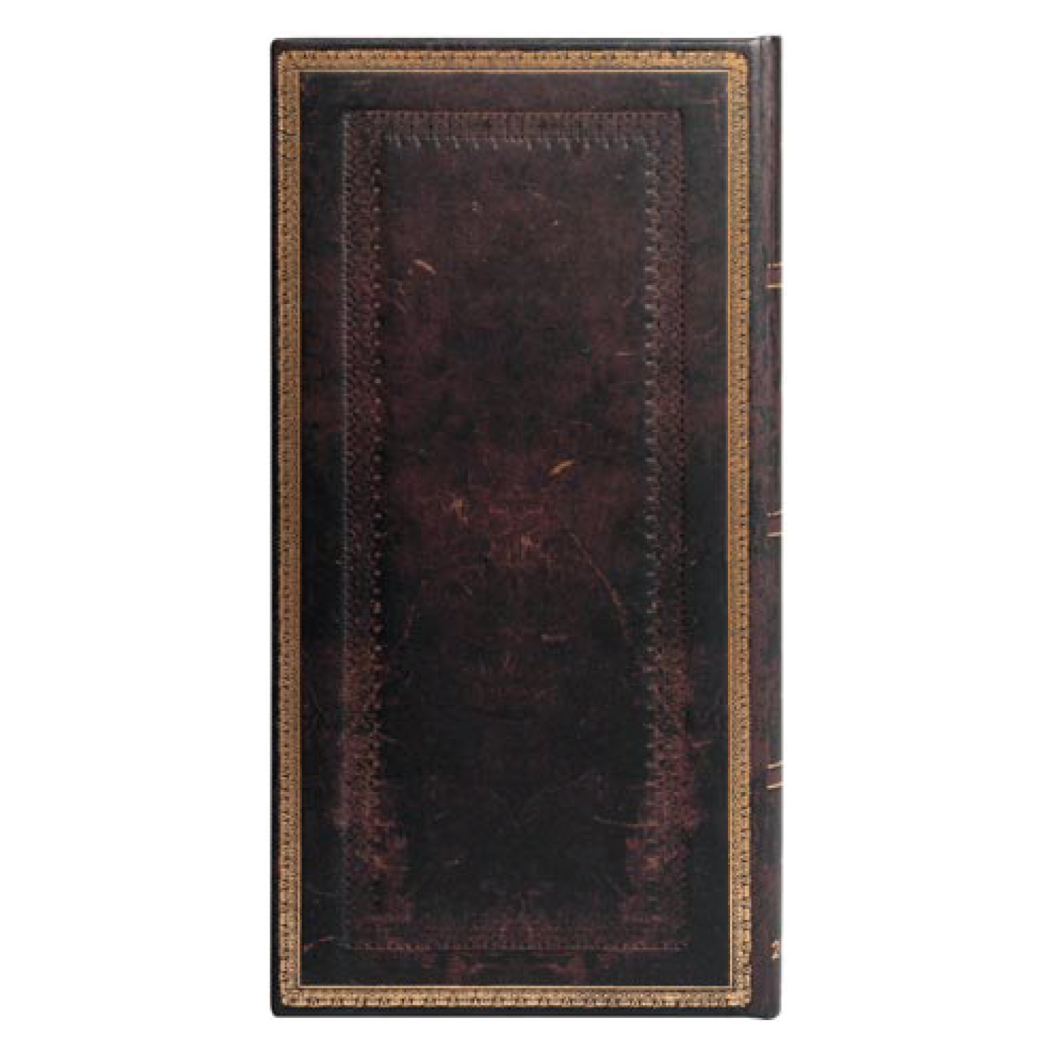 AGENDA 2022 PAPERBLANKS BLACK MOROCCAN SLIM TAPA DURA SEMANA A LA VISTA - 3