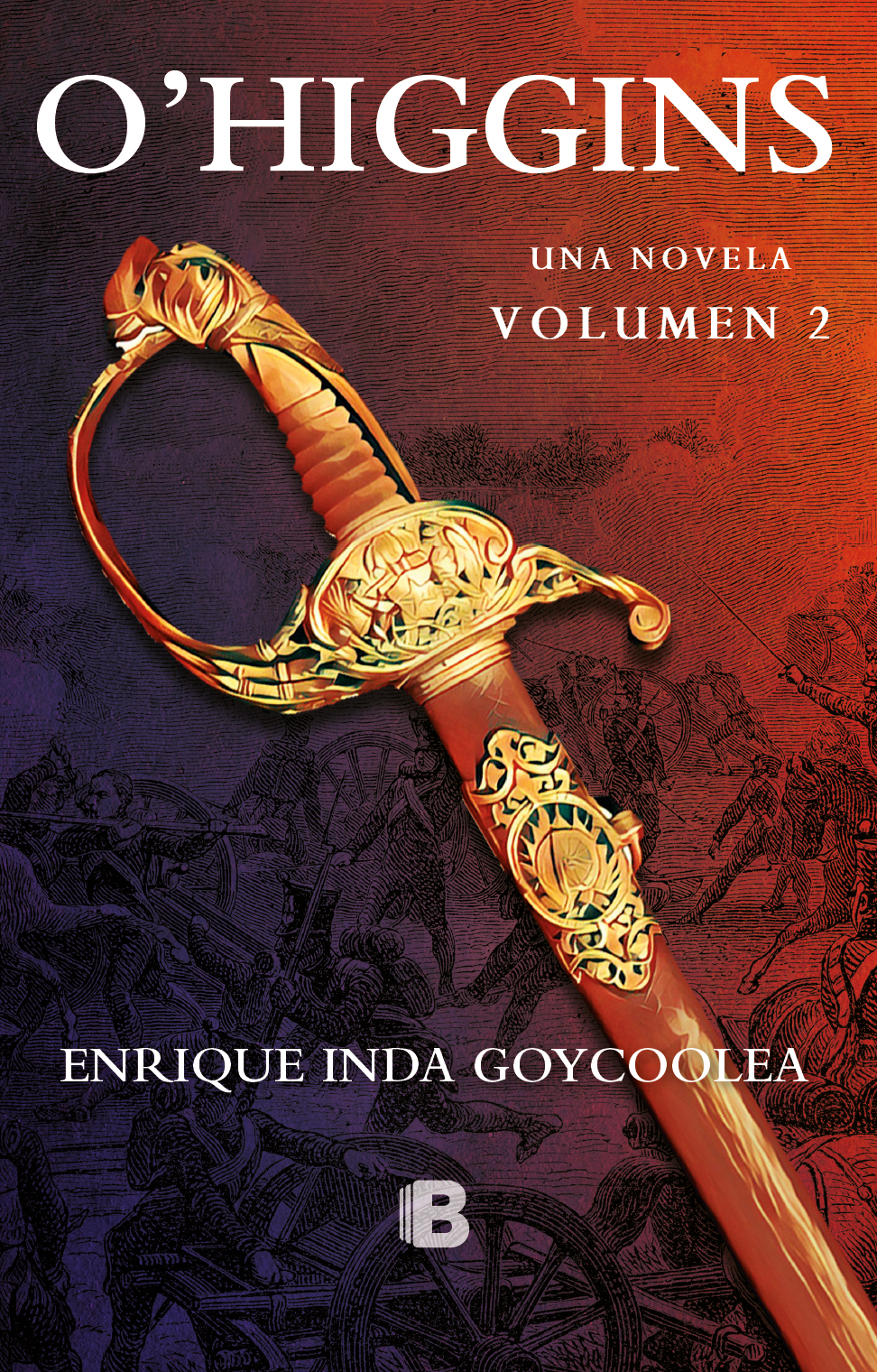 LIBRO O´HIGGINS. UNA NOVELA. - INDA, ENRIQUE - 1