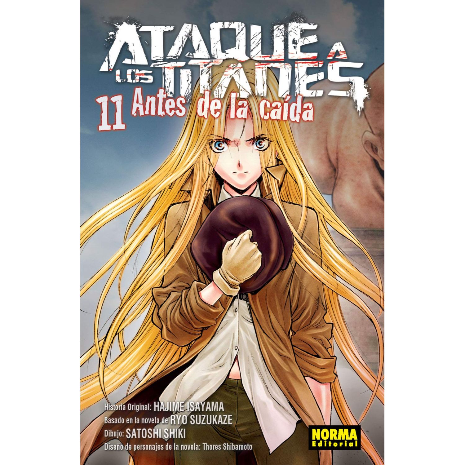 MANGA ATAQUE A LOS TITANES 11 ANTES DE LA CAIDA ISAYAMA, HAJIME - 1