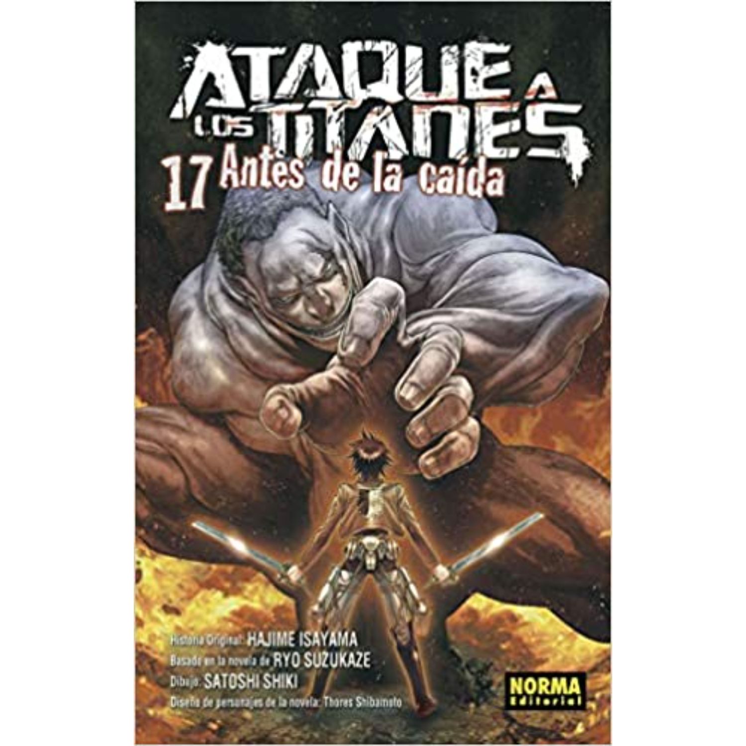 MANGA ATAQUE A LOS TITANES 17 ANTES DE LA CAIDA ISAYAMA, HAJIME - 1